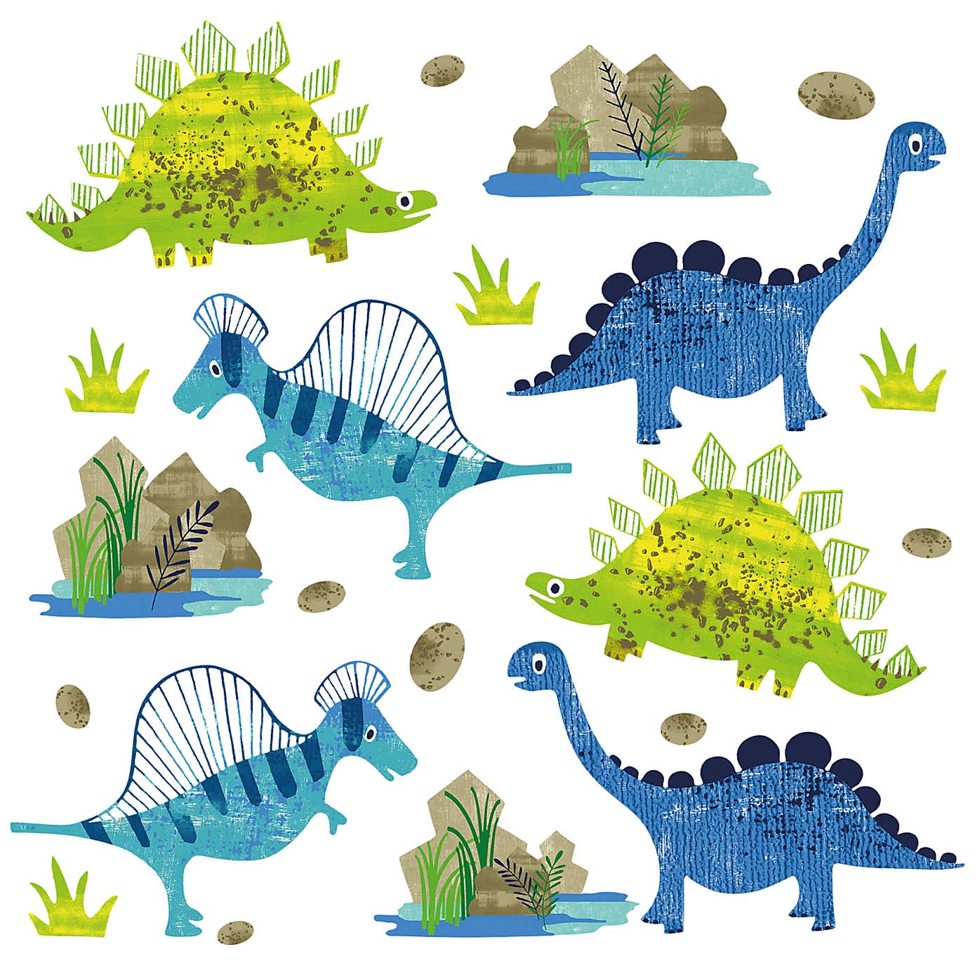 Roar! Dinosaur Wall Stickers
