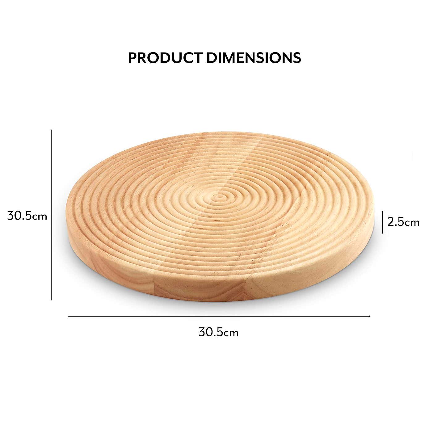 Sur La Table Large Round Chopping Board