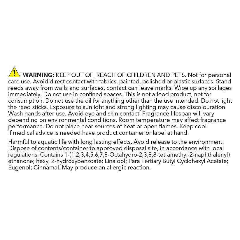 Black Pepper and Sandalwood Diffuser Refill