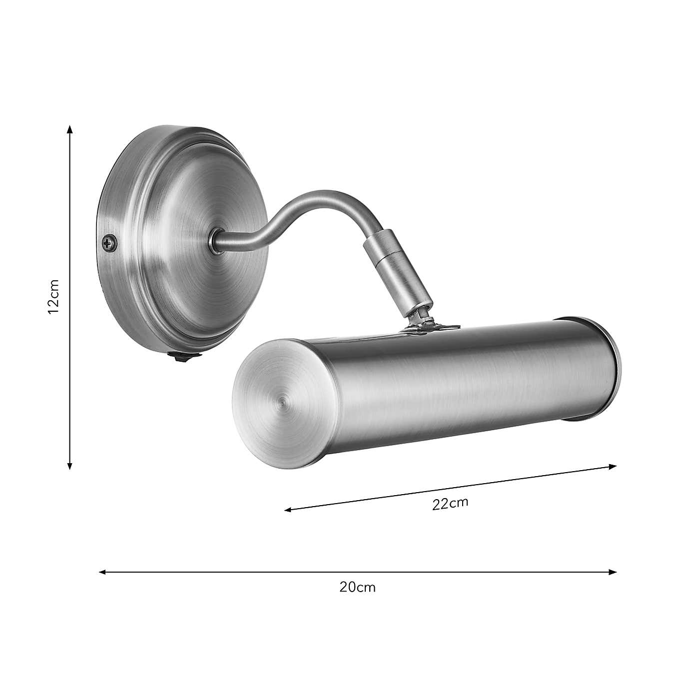 Maria Mid Century Adjustable Picture Wall Light