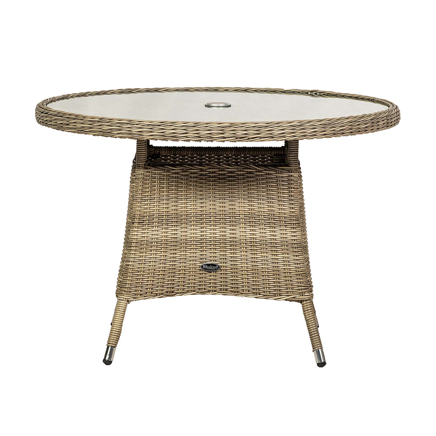 Wentworth 4 Seater Round Carver Dining Set