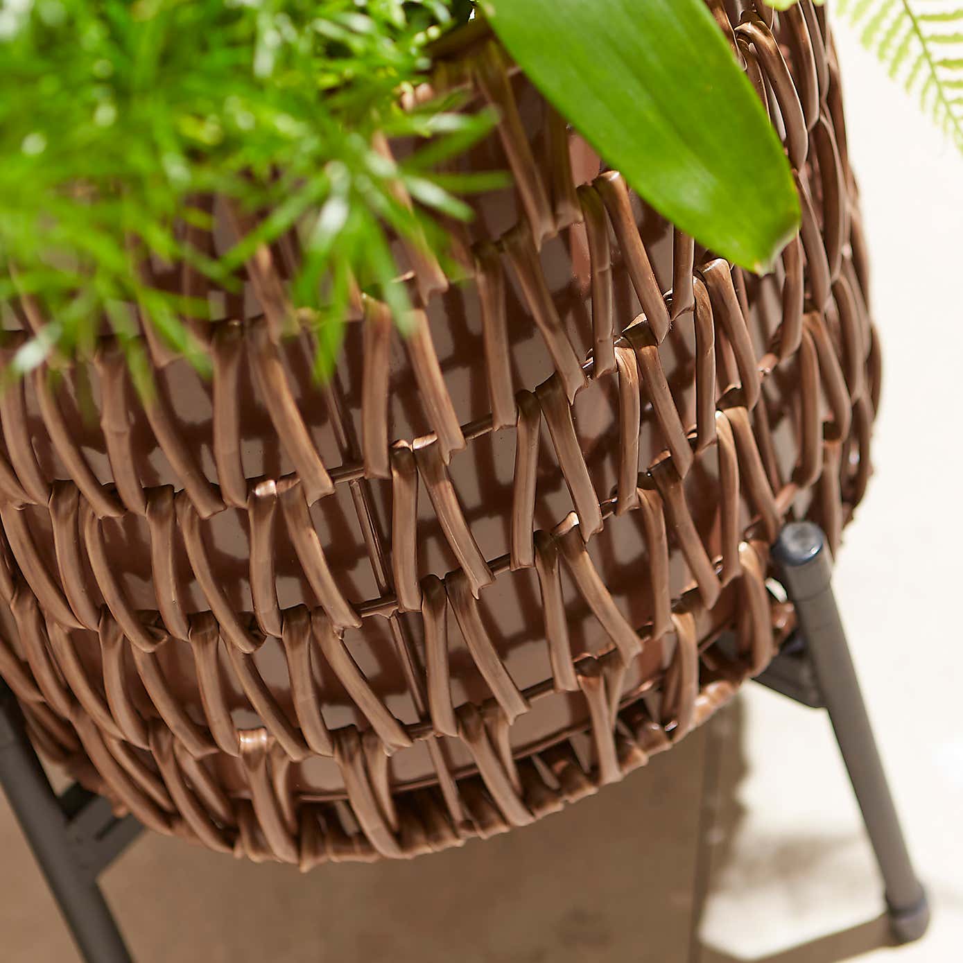 Amazonia Rattan Plant Stand