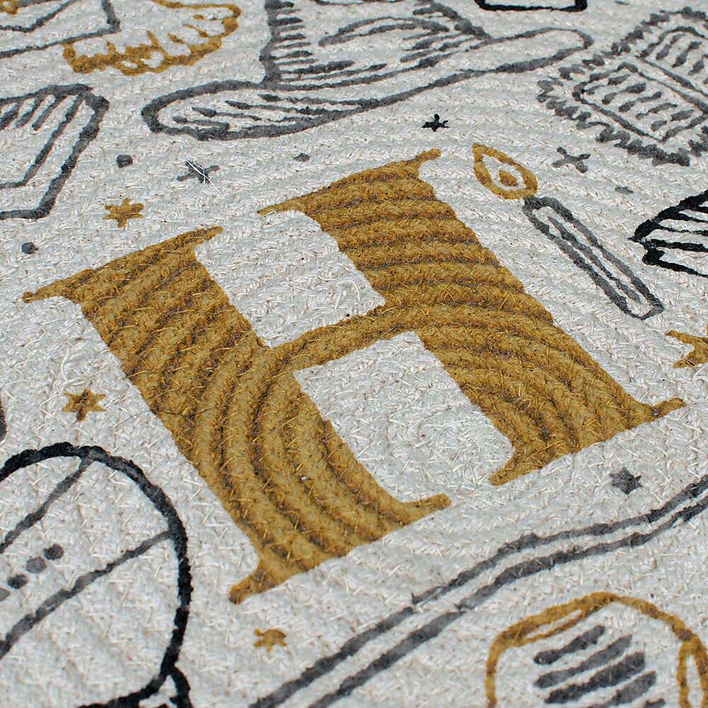 Harry Potter Hogwarts Cotton Round Rug