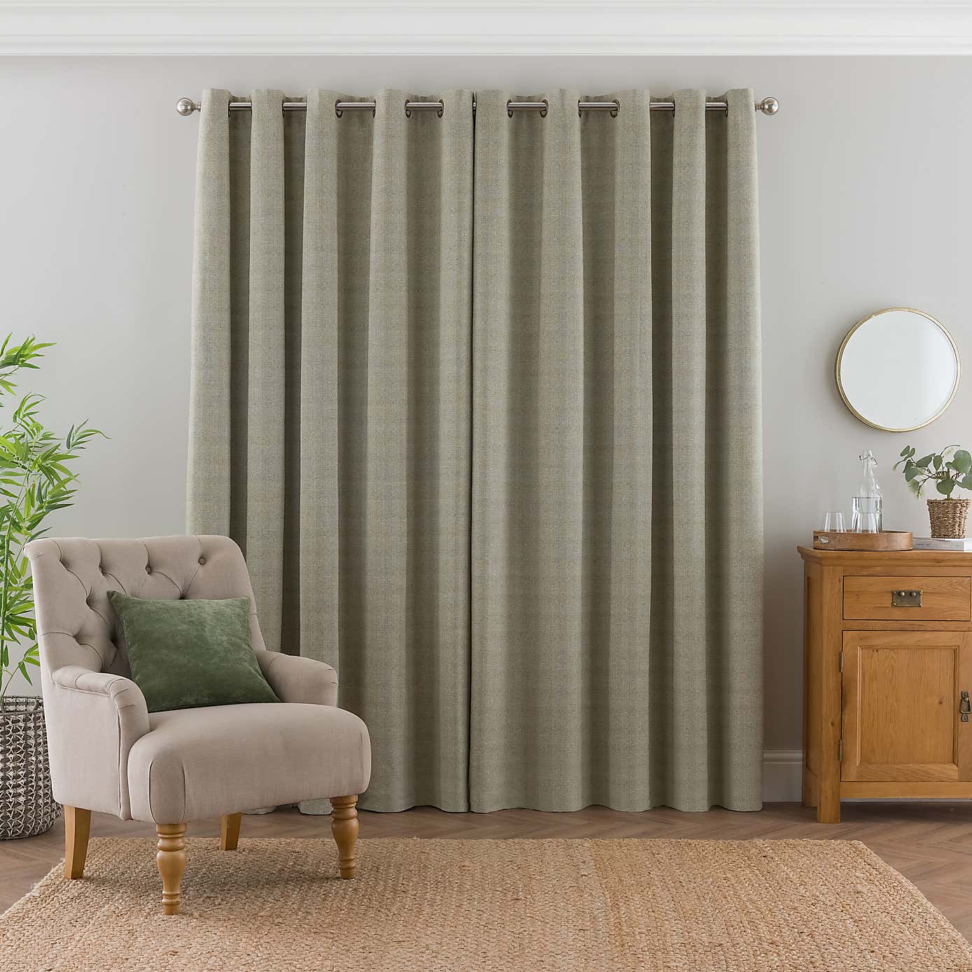 Elmore Blackout Eyelet Curtains