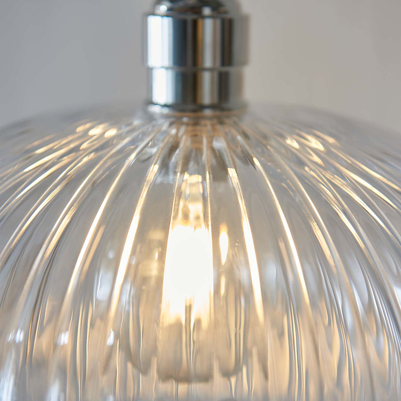 Vogue Sturt Ribbed Adjustable Pendant Light