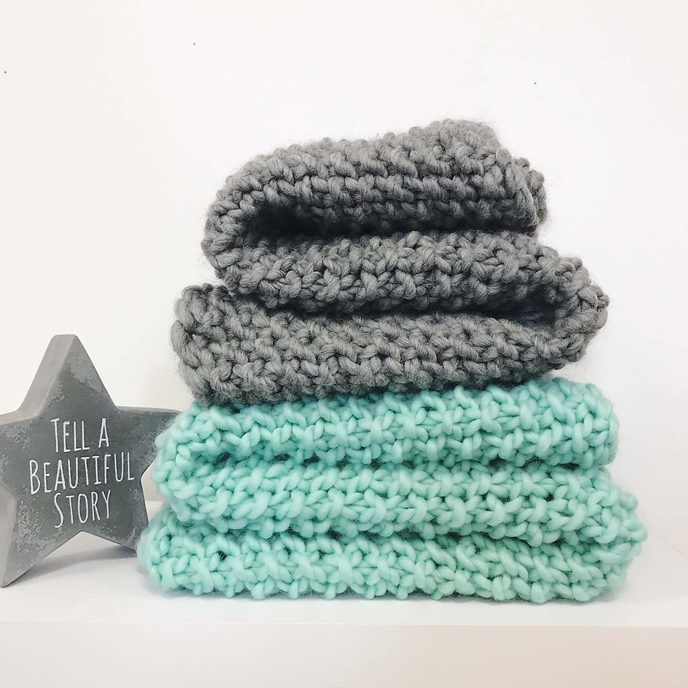 Louis Baby Blanket Knitting Kit