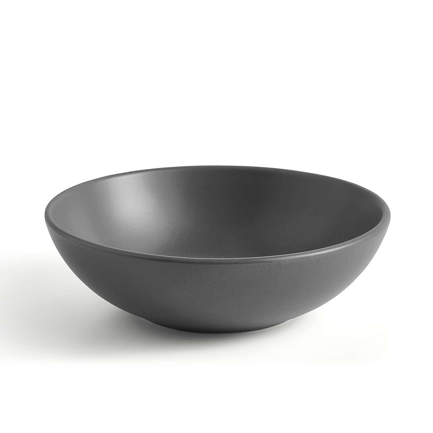 Stoneware Charcoal Cereal Bowl