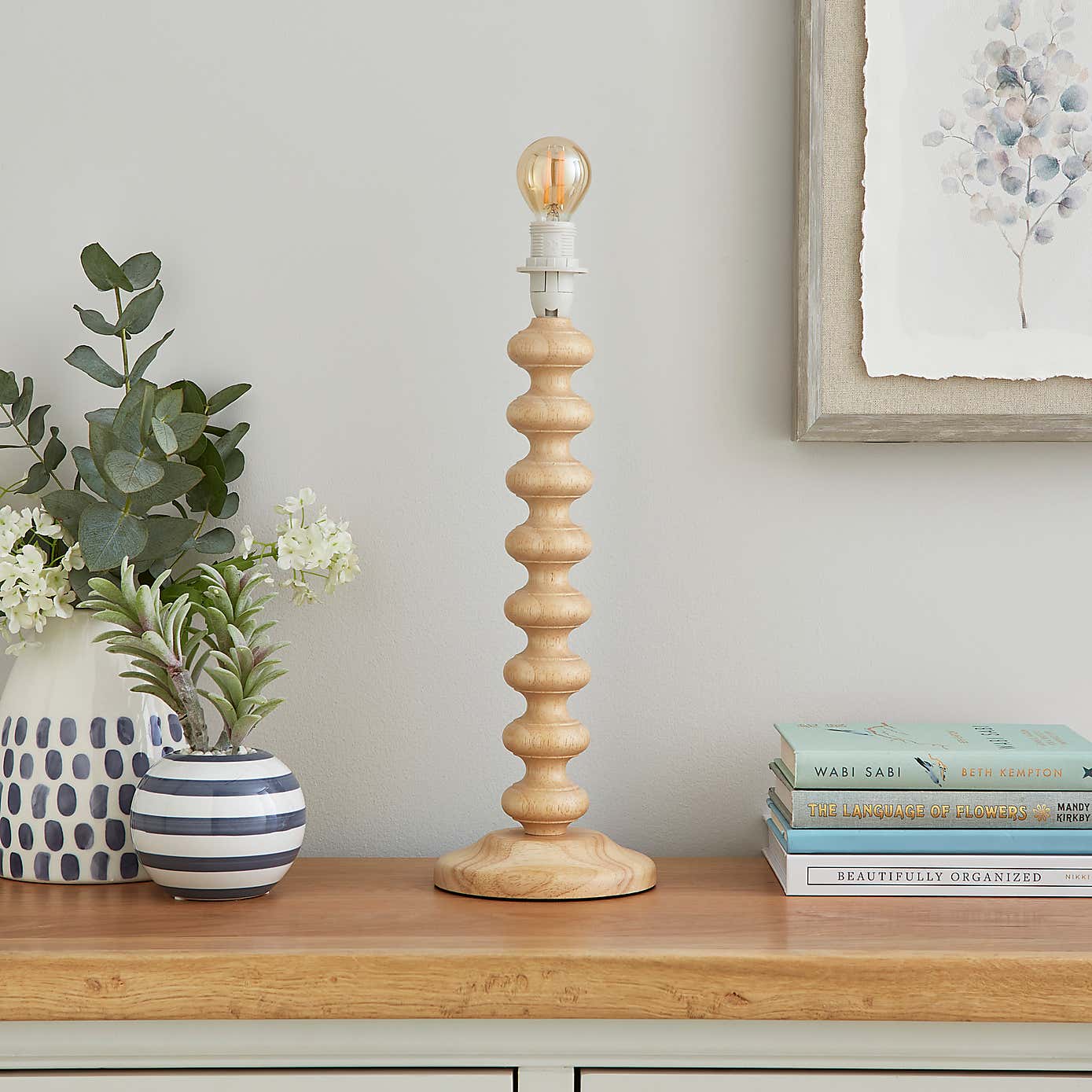 Paint Your Own Bobby Table Lamp Base