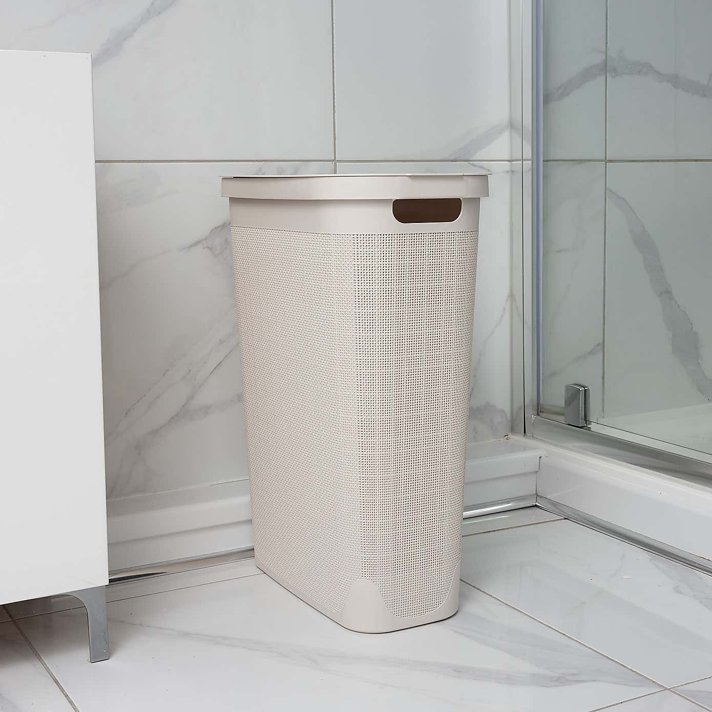 Addis Hessian 40L Slim Laundry Hamper