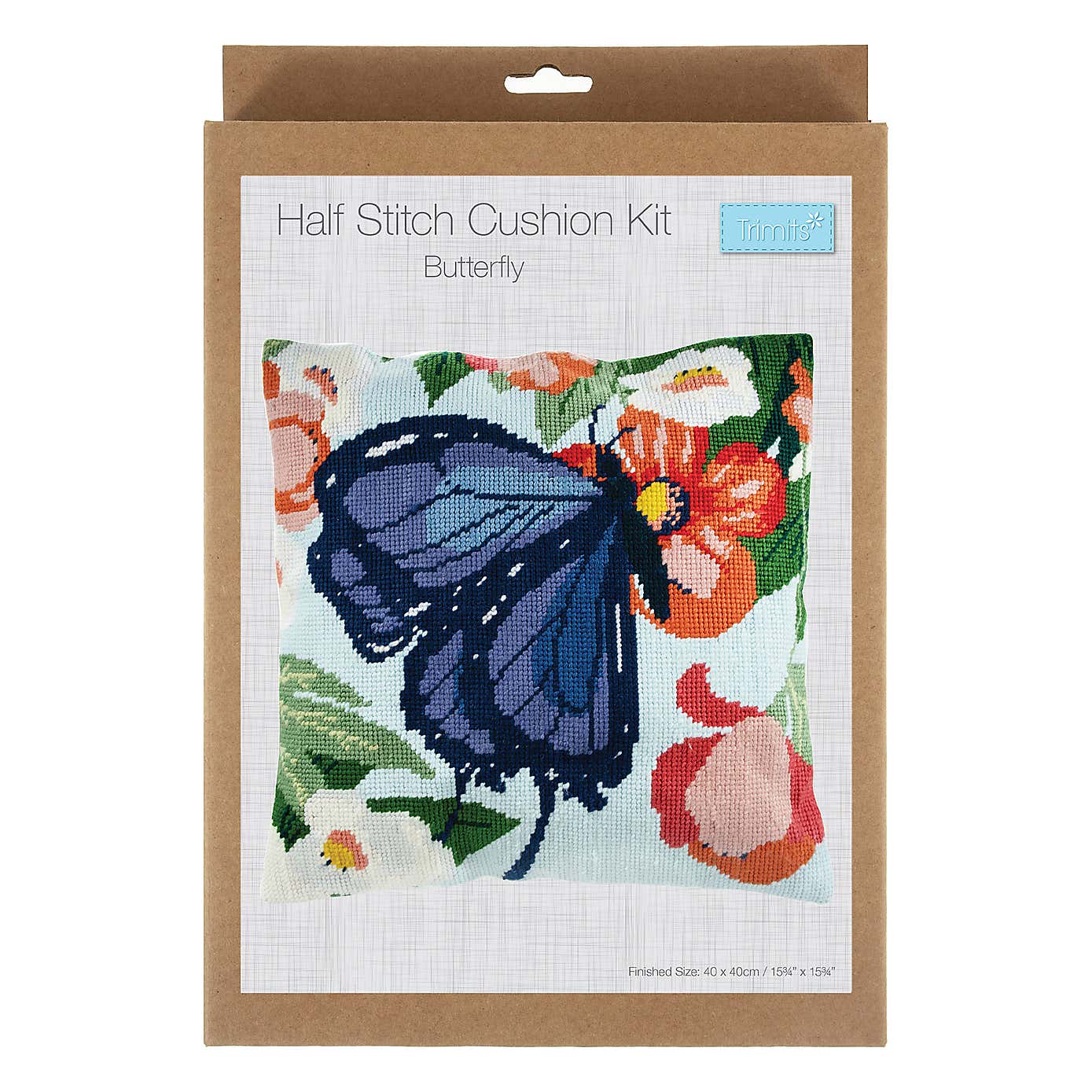 Tapestry Cushion Kit Butterfly