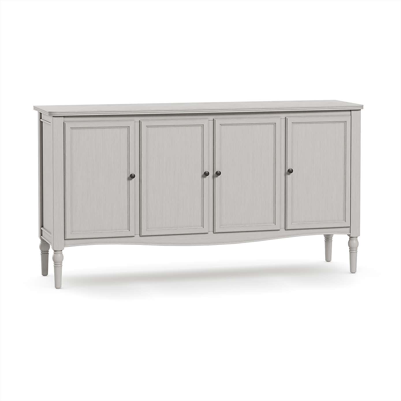 Ariella Large Sideboard, Warm Stone