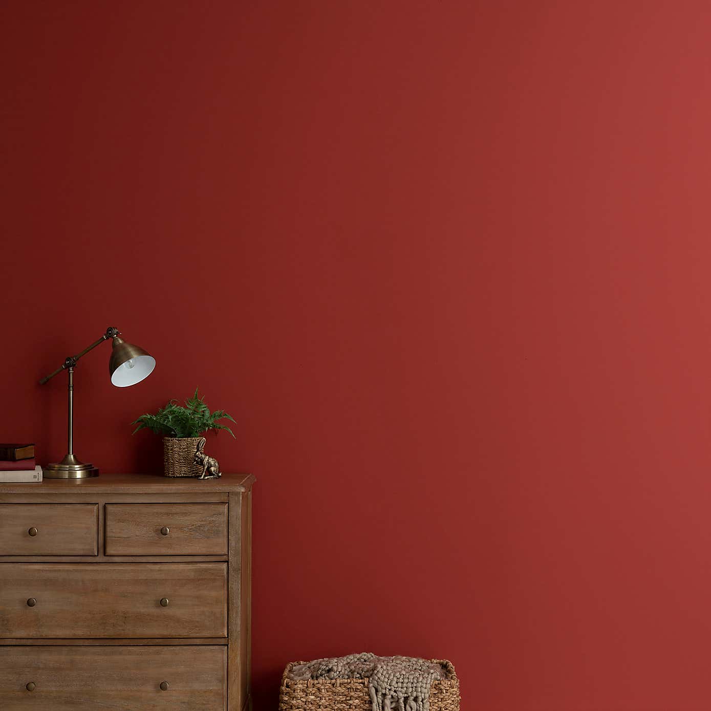 Dunelm Russet Eggshell Emulsion Paint