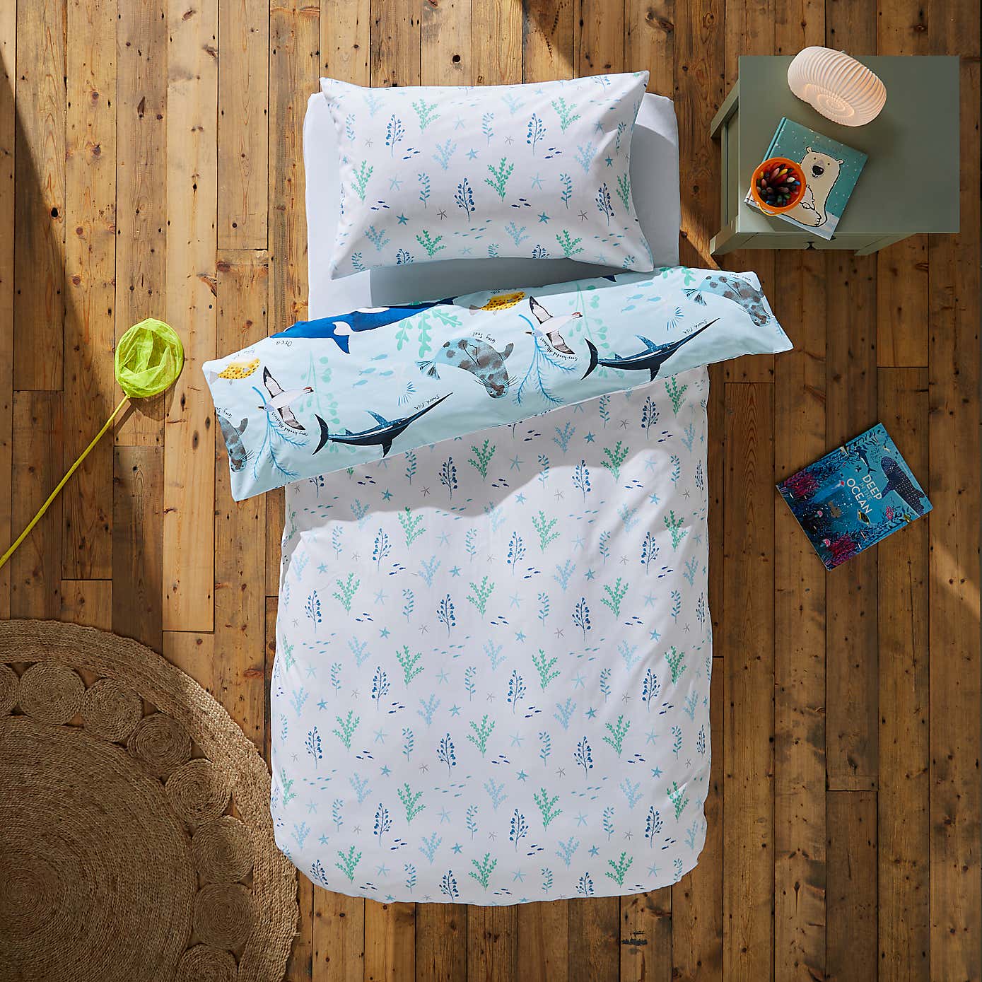 Sealife Duvet Cover & Pillowcase Set