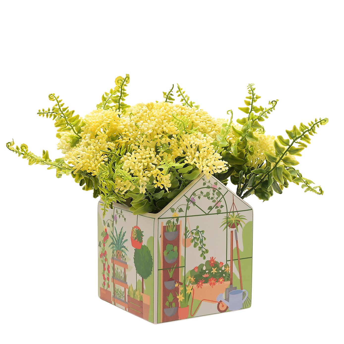 The Cottage Garden Greenhouse Ceramic Plant Pot