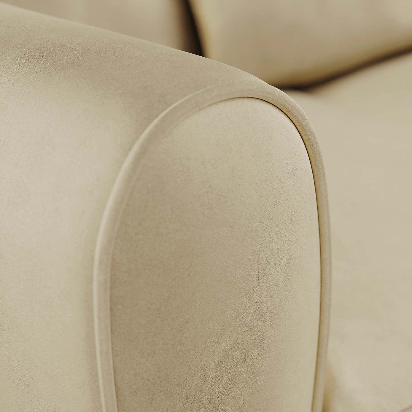 Blake Curved Arm Opulent Velvet Corner Chaise Sofa