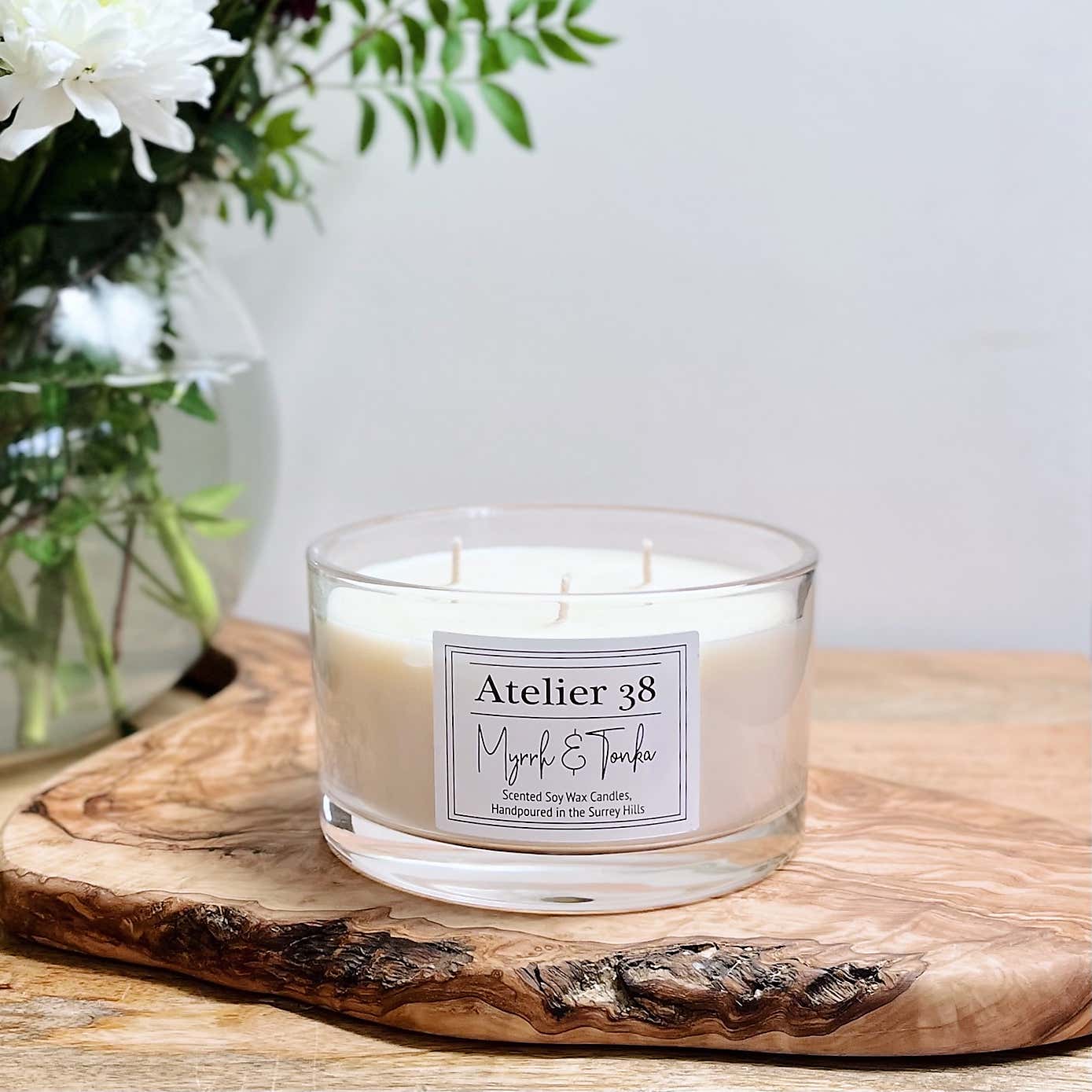 Atelier 38 Myrrh & Tonka Large Multi Wick Candle