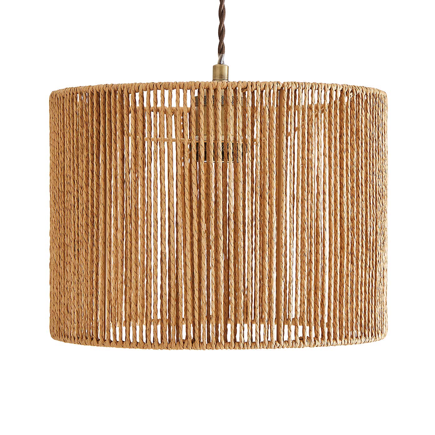 Kabir String Easy Fit Drum Pendant Shade