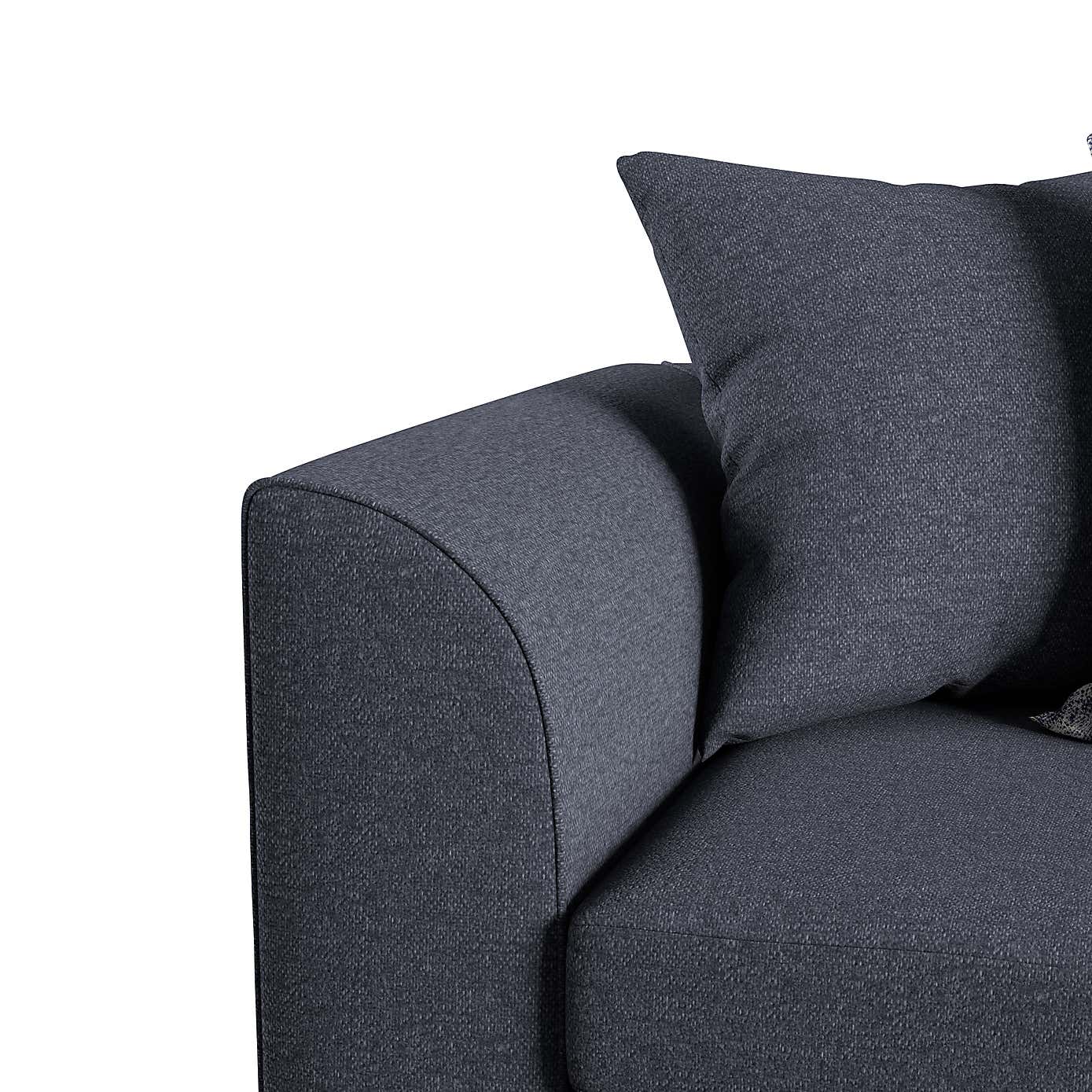 Washington Chenille Small Corner Sofa