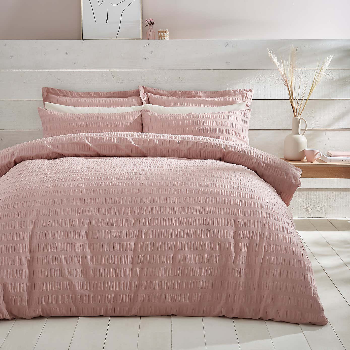 Aria Seersucker Oxford Pillowcase