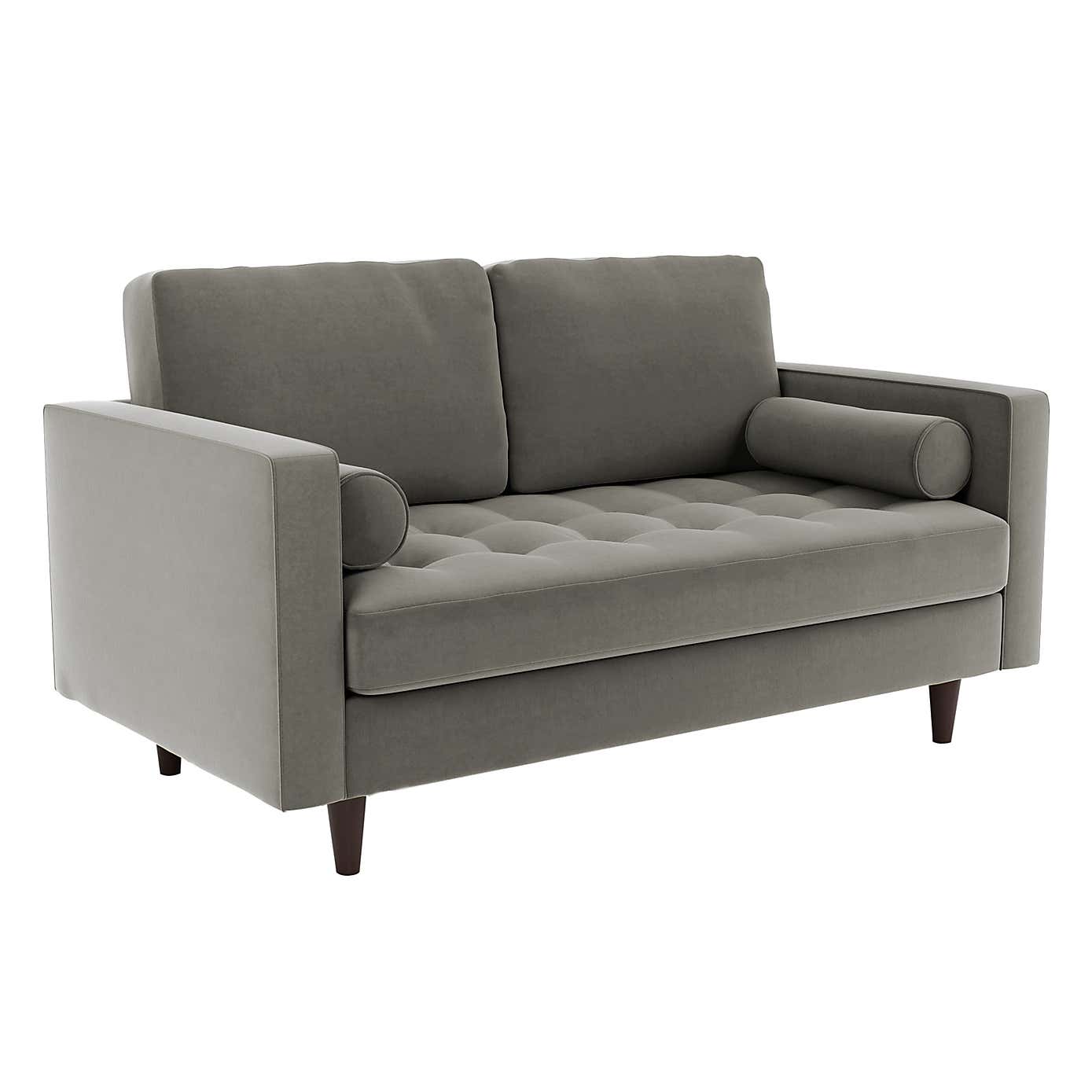 Zoe Velvet 2 Seater Sofa