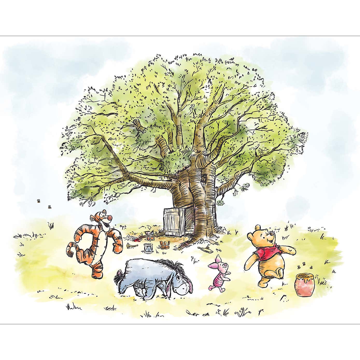 Disney Winnie the Pooh Wall Mural