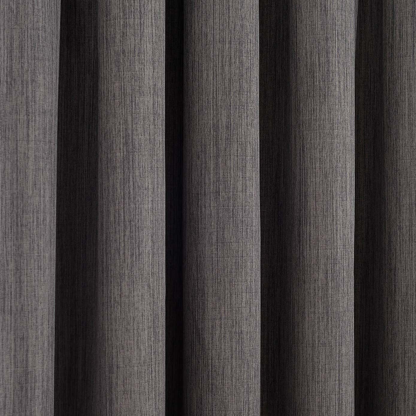 Solar Blackout Pencil Pleat Curtains