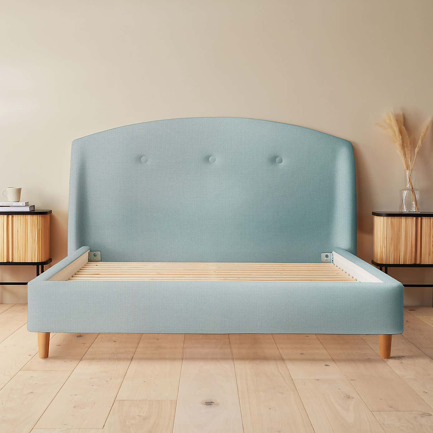 Silentnight Evana Bed Frame, Woven