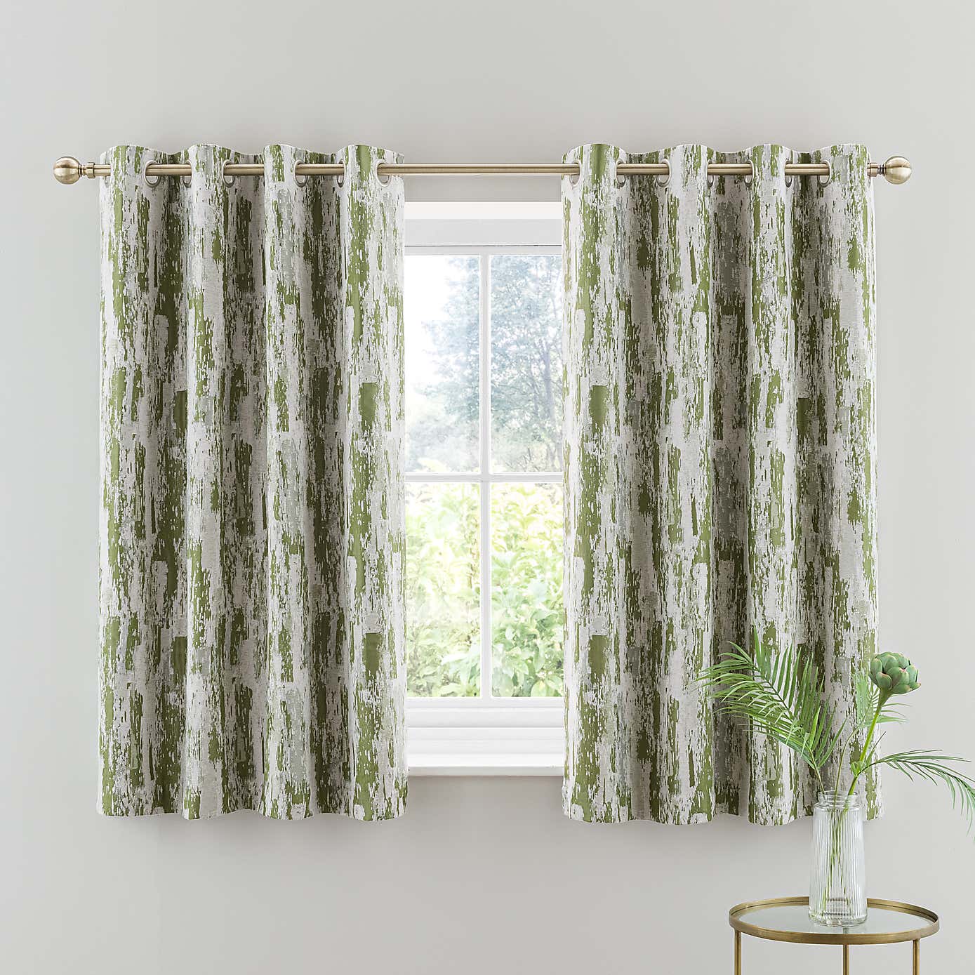 Abstract Global Eyelet Curtains