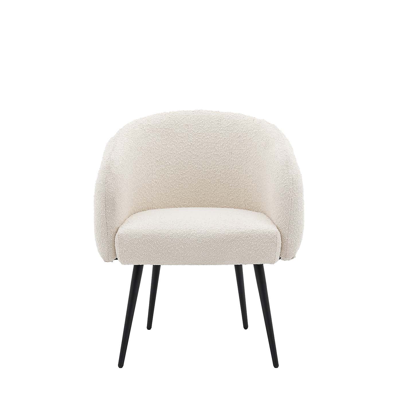 Blaine Boucle Tub Chair