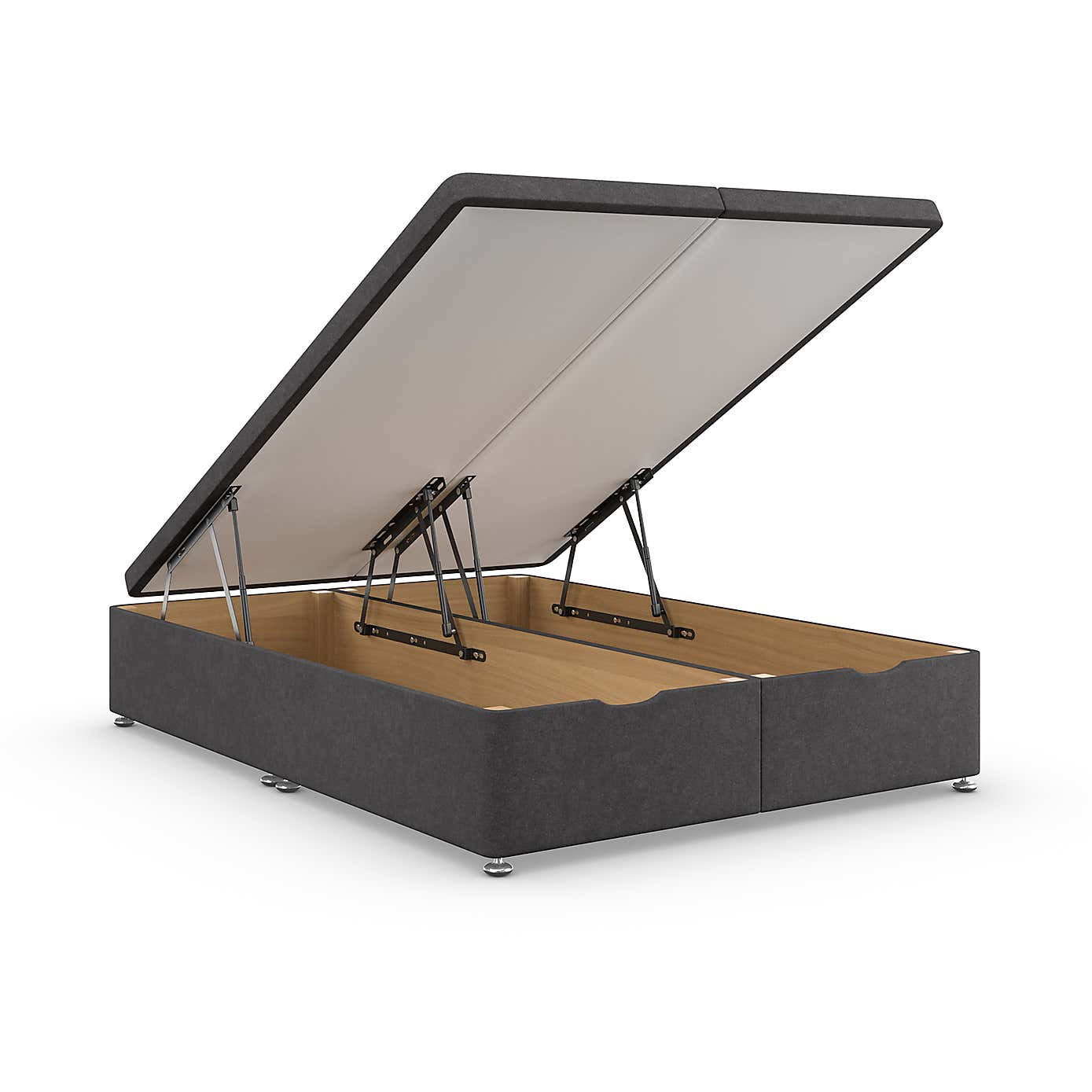 Everyday End Opening Ottoman Bed Frame, Chenille