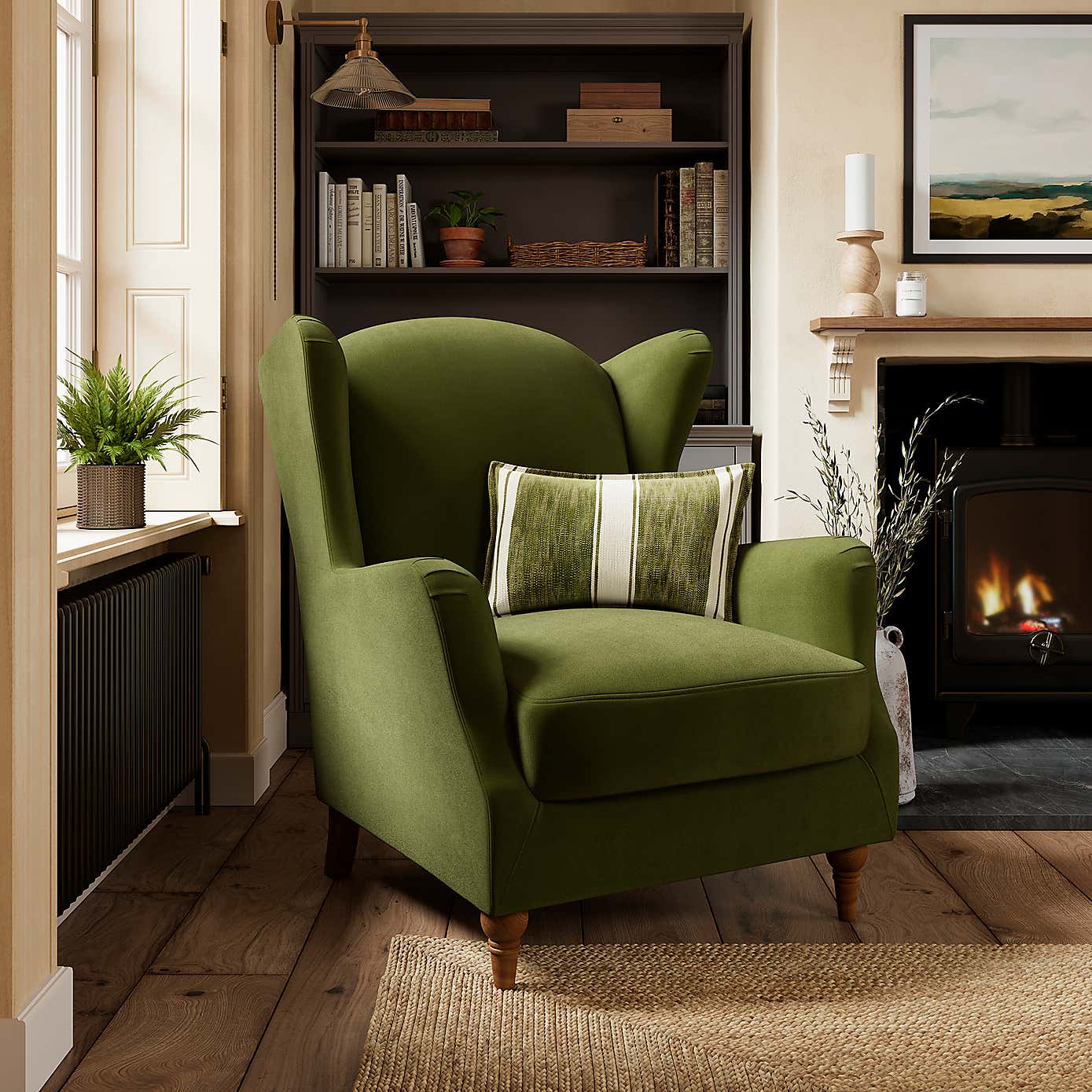 Charnwood Velvet Armchair