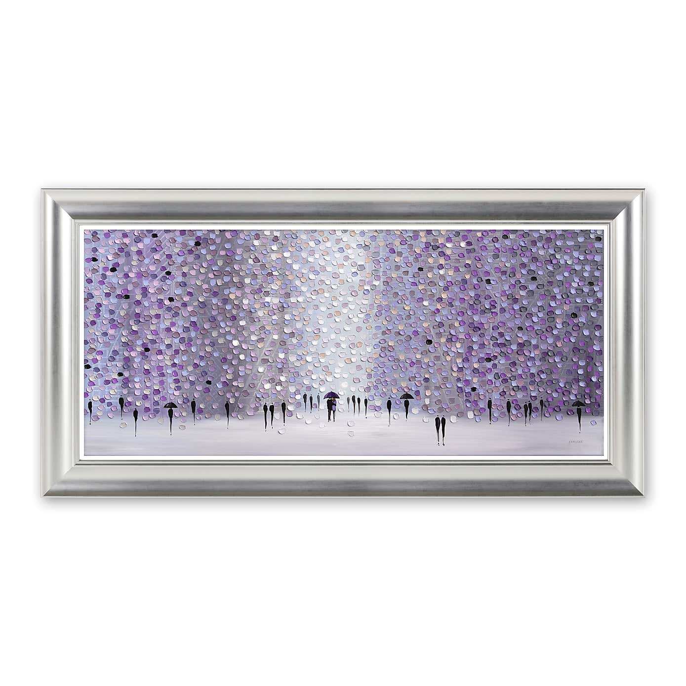 Together Under The Umbrella by Ekaterina Ermilkina Framed Print