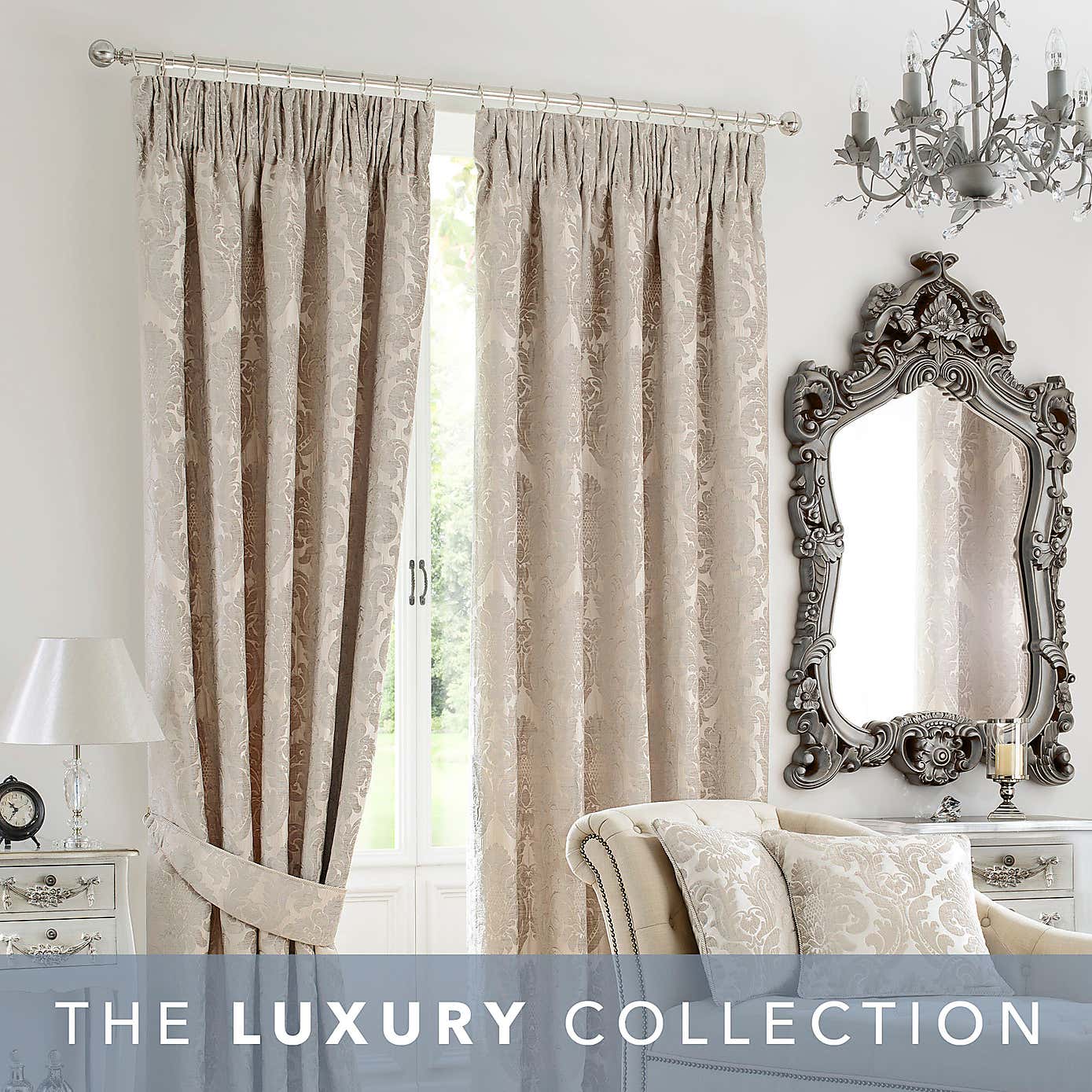 Versailles Pencil Pleat Curtains