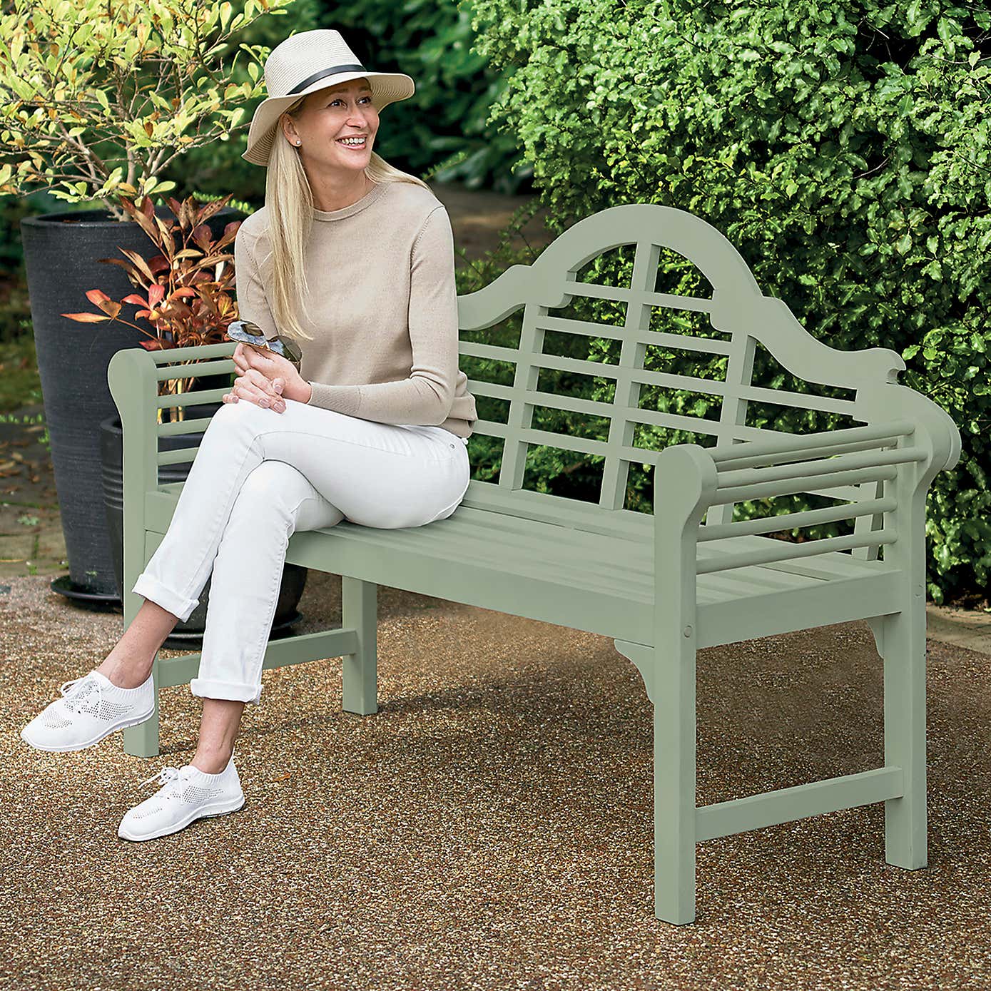 Greenhurst Lutyens Style Garden Bench