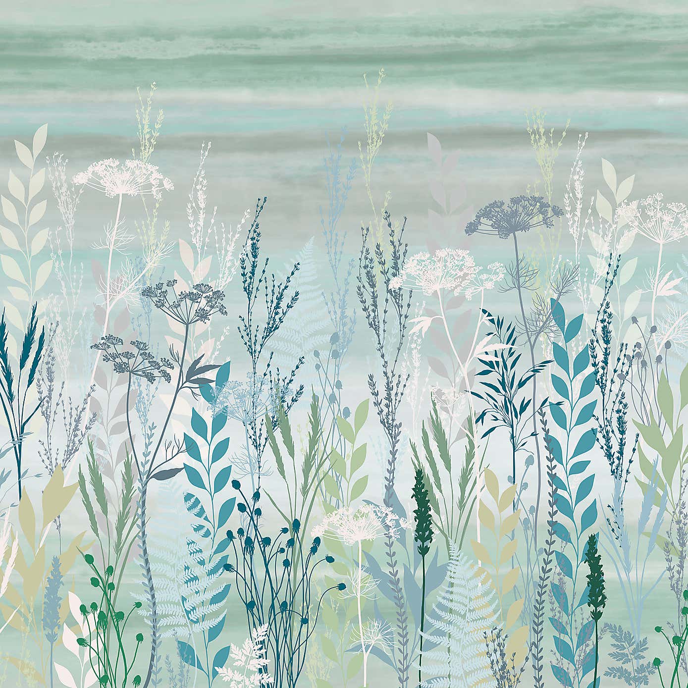Meadow Grasses Mural