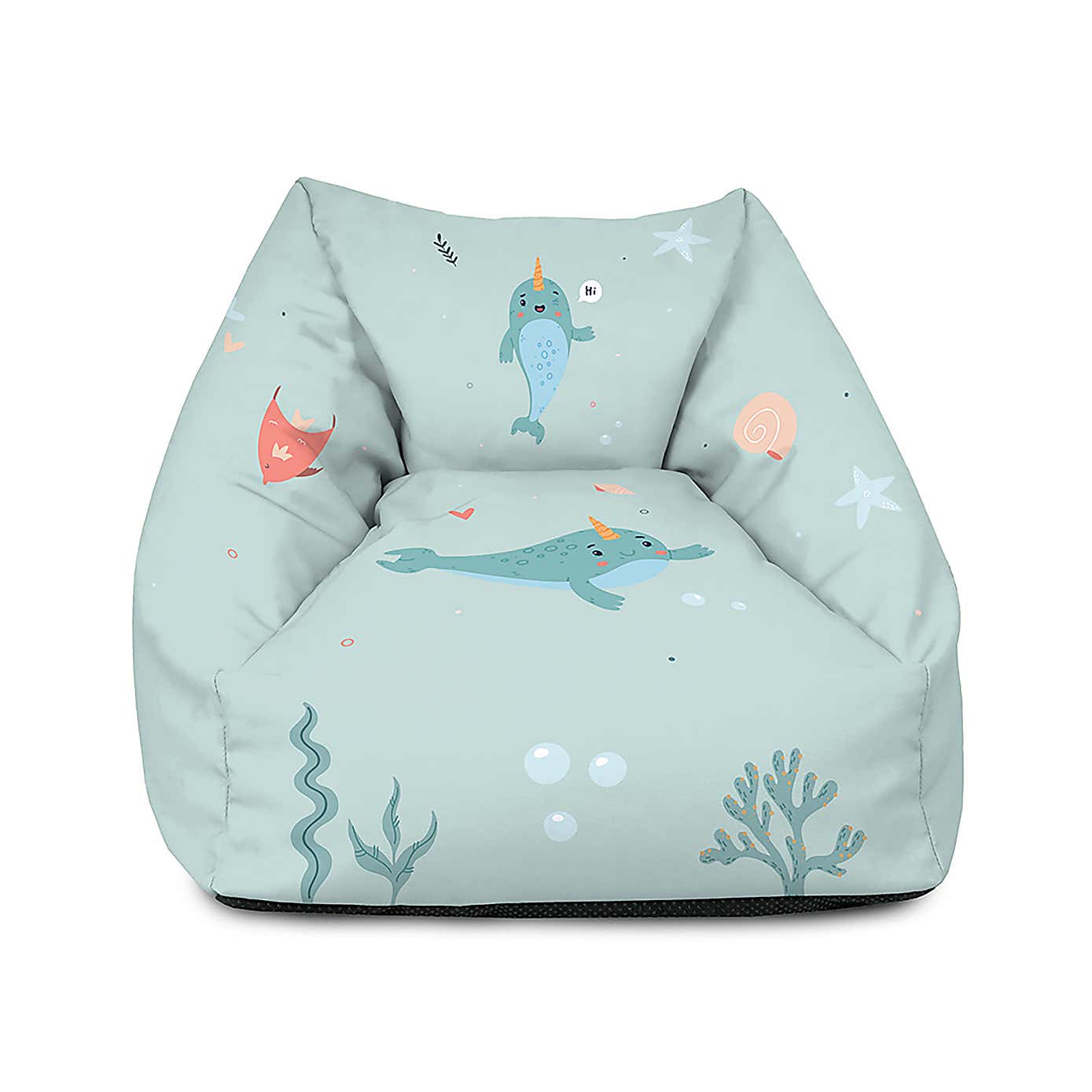 RU Comfy Kids Under Sea Bean Bag Snuggle Chair
