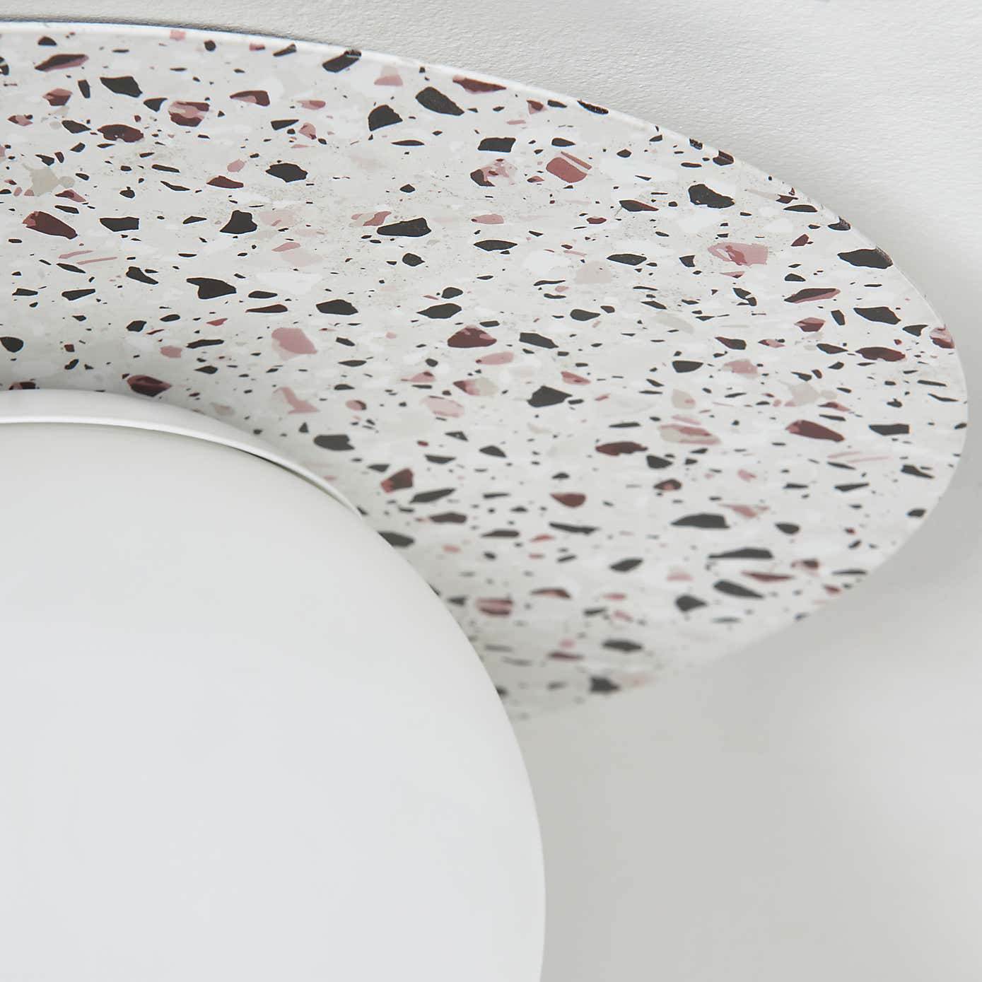 Tela Bathroom 1 Light Flush Ceiling Fitting