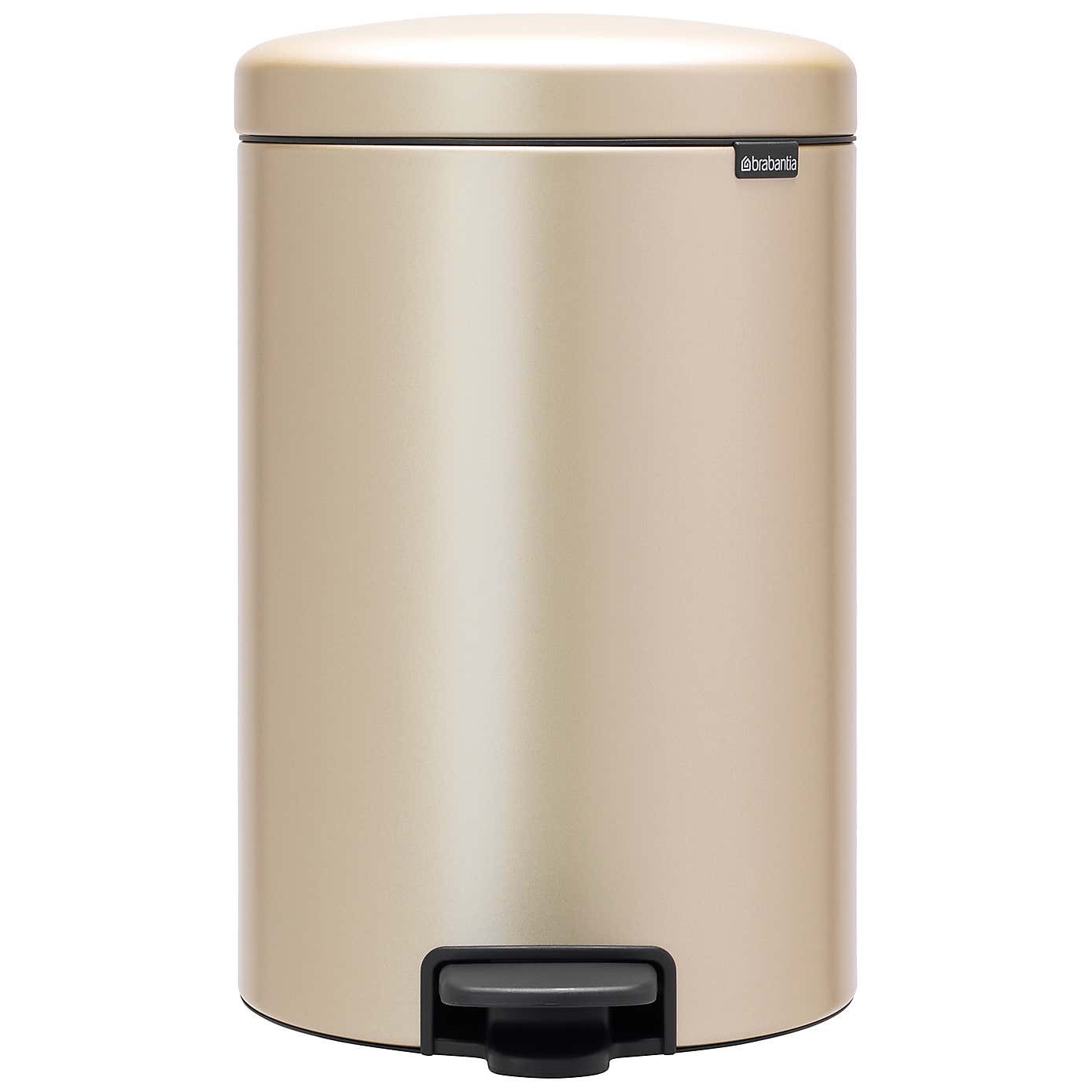 Newlcon Champagne 20 Litre Pedal Bin