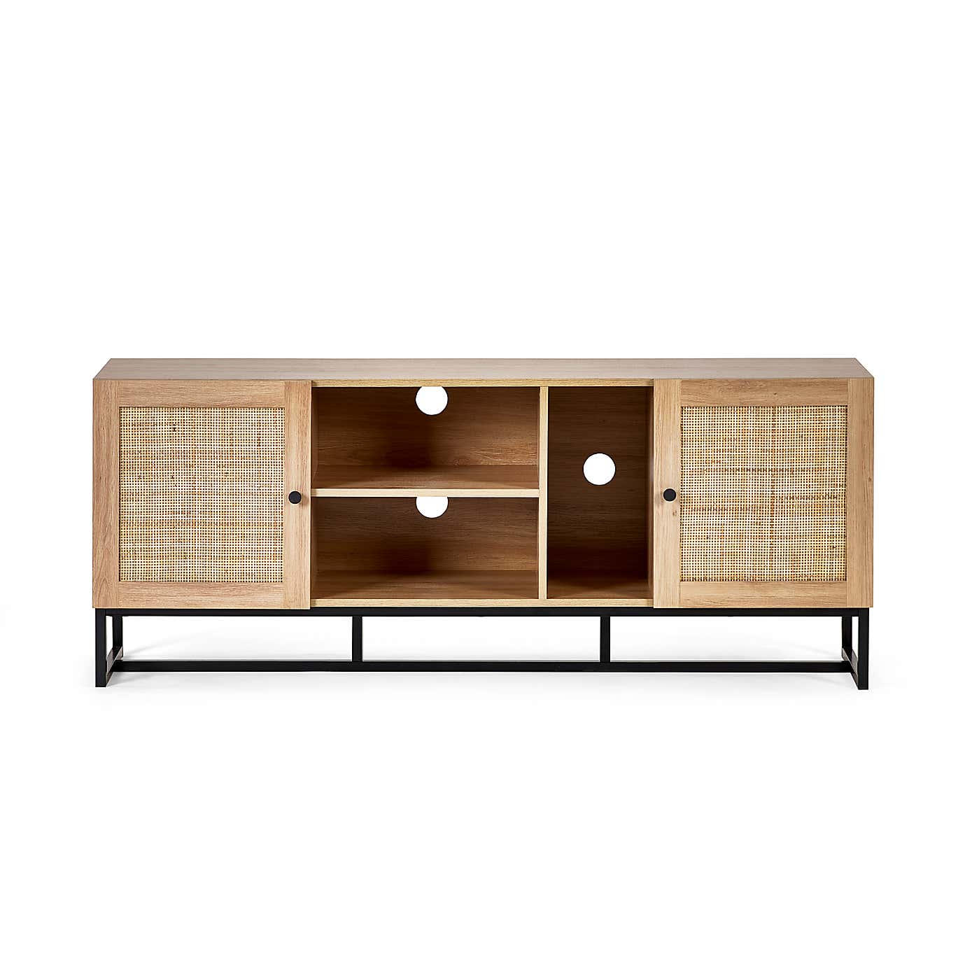 Hollis Oak TV Unit