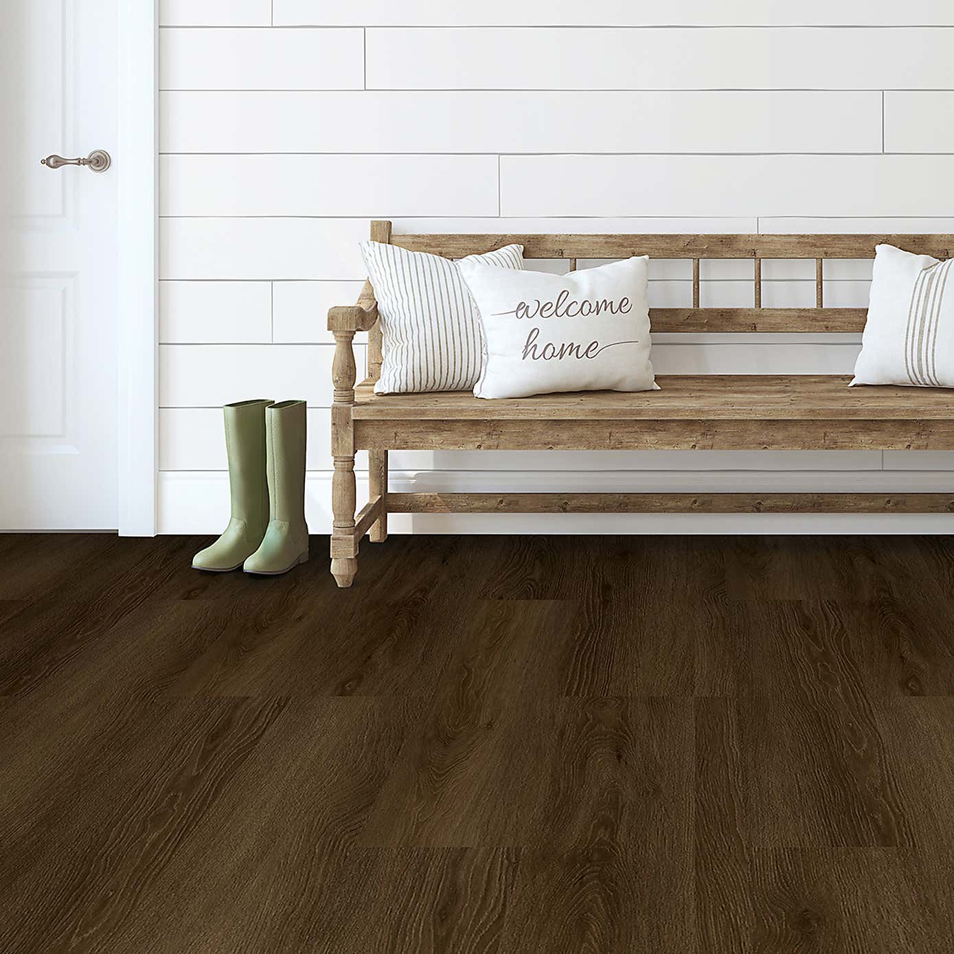 Wood Effect Self Adhesive Floor Planks
