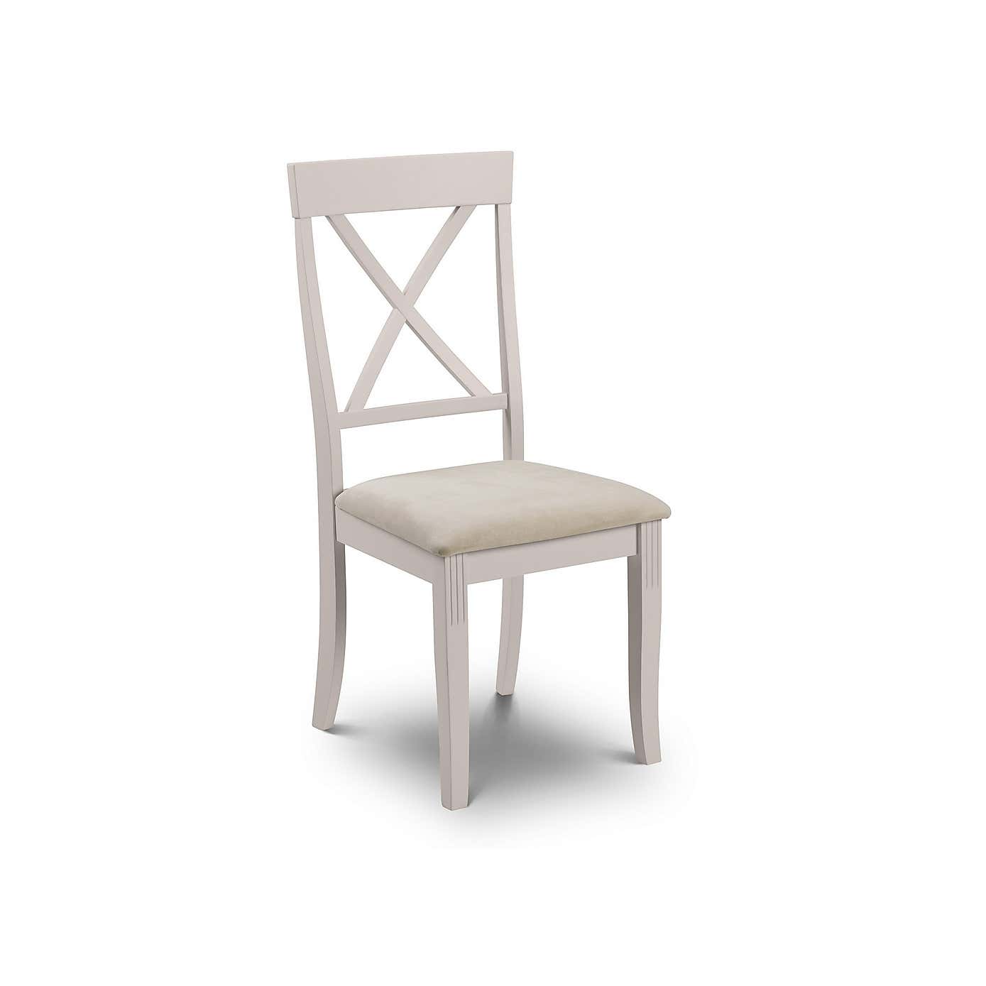 Davenport Set of 2 Dining Chairs, Faux Leather