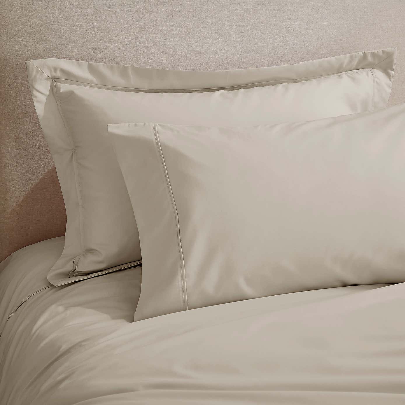 Dorma Egyptian Cotton 400 Thread Count Percale Oxford Pillowcase