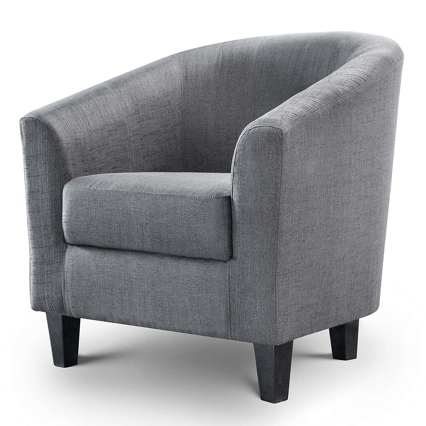 Hugo Linen Tub Chair