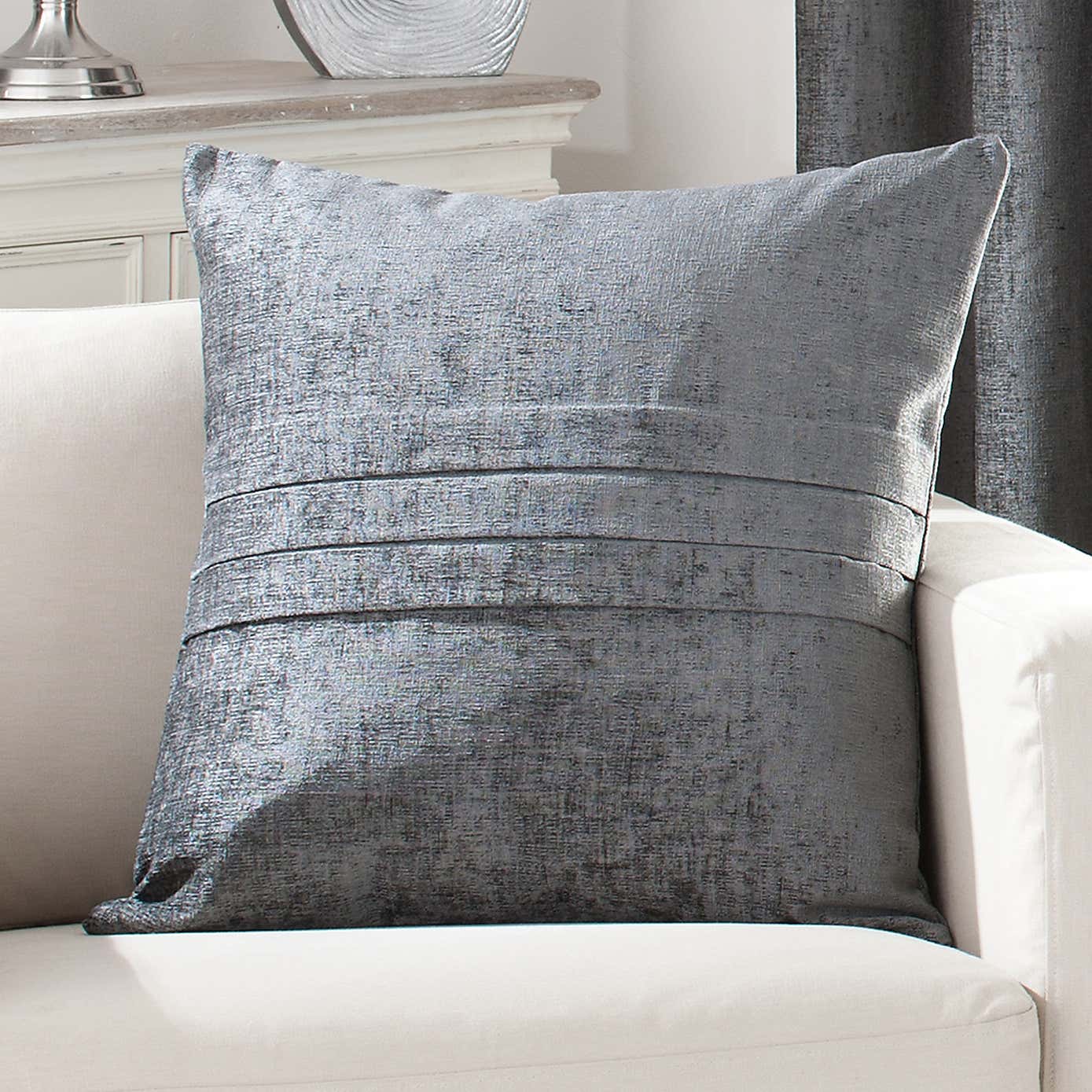 Chenille Pencil Pleat Curtains