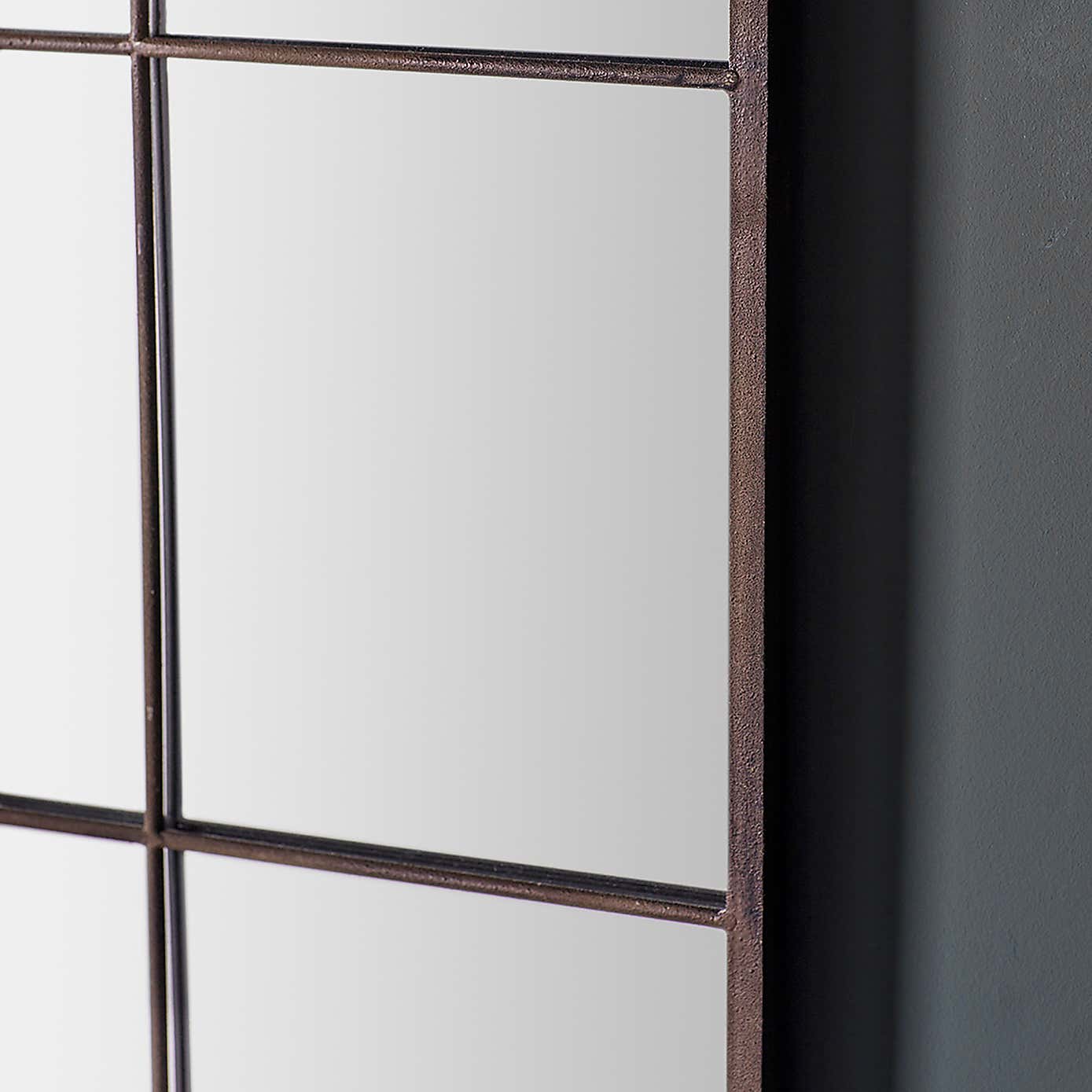 Rochester Window Rectangle Full Length Wall Mirror