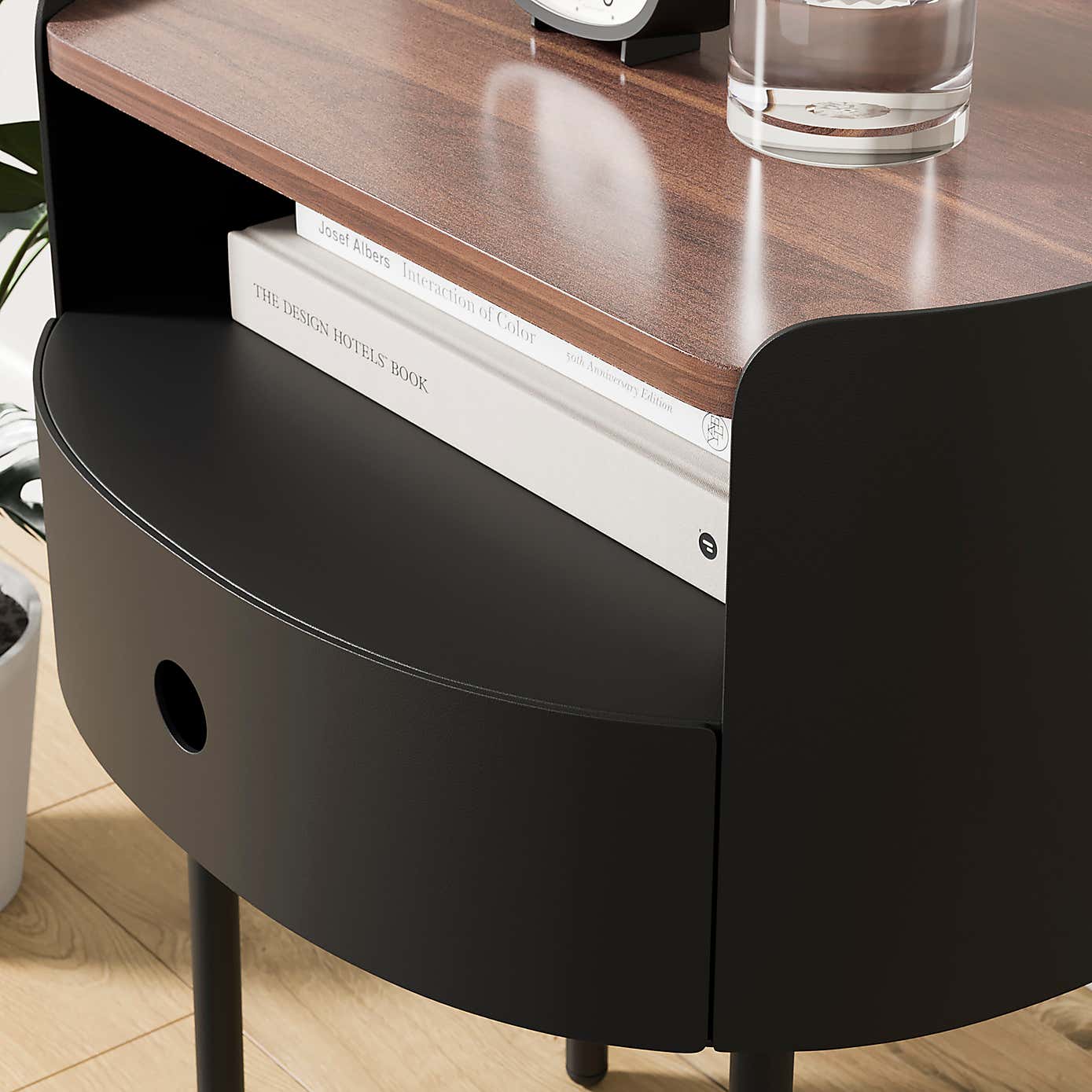 Elements Griffin Compact Bedside Table