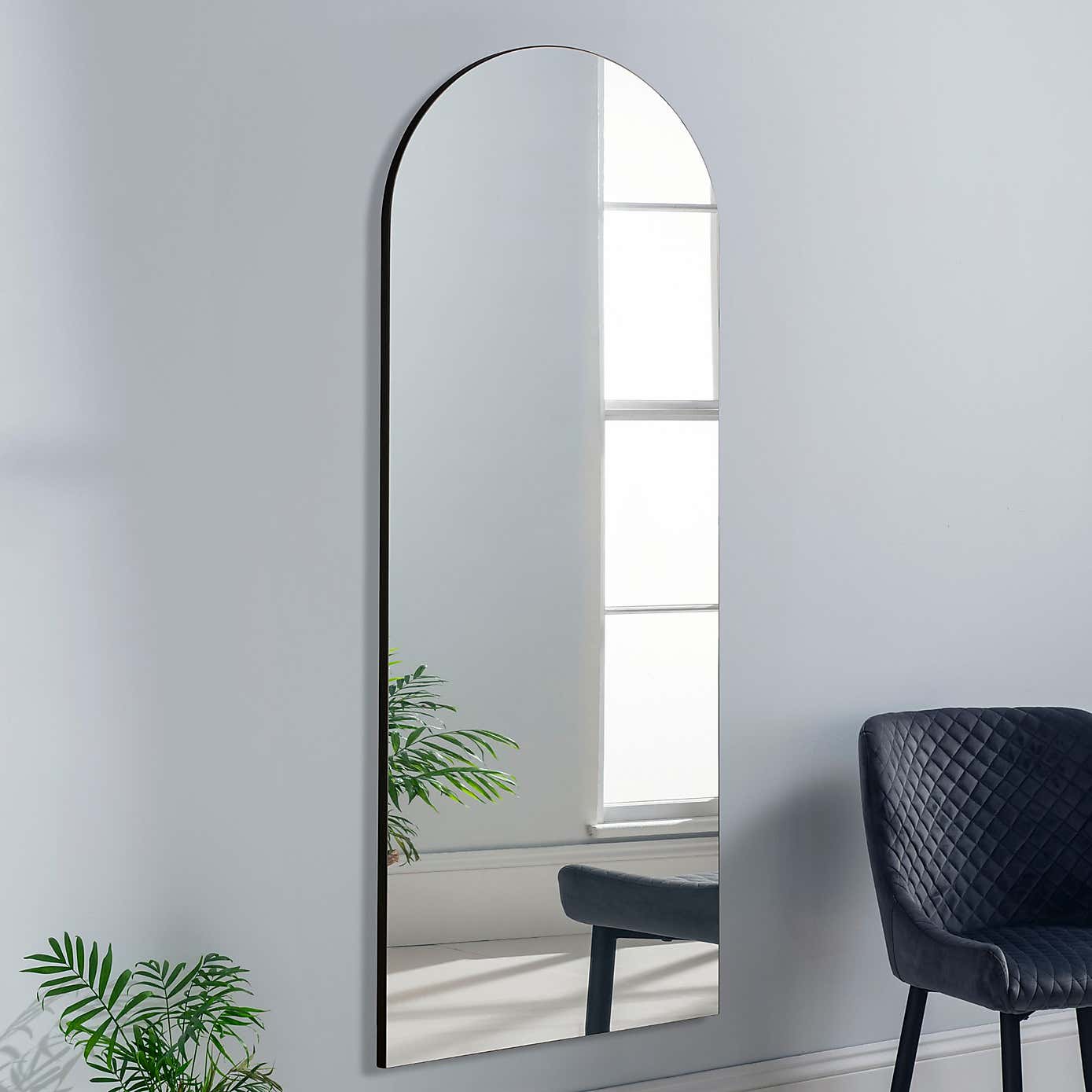 Yearn Arched Oversized Full Length Wall Mirror