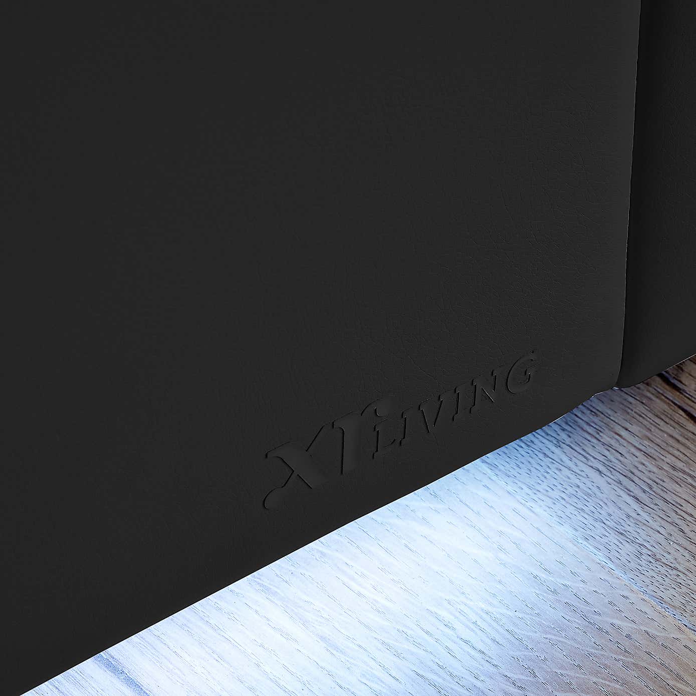 X Rocker Living Ava TV Bed with LED Lights and TV Mount