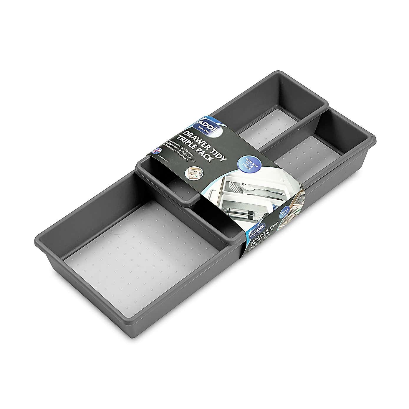 ADDIS 3 Pack Drawer Tidy
