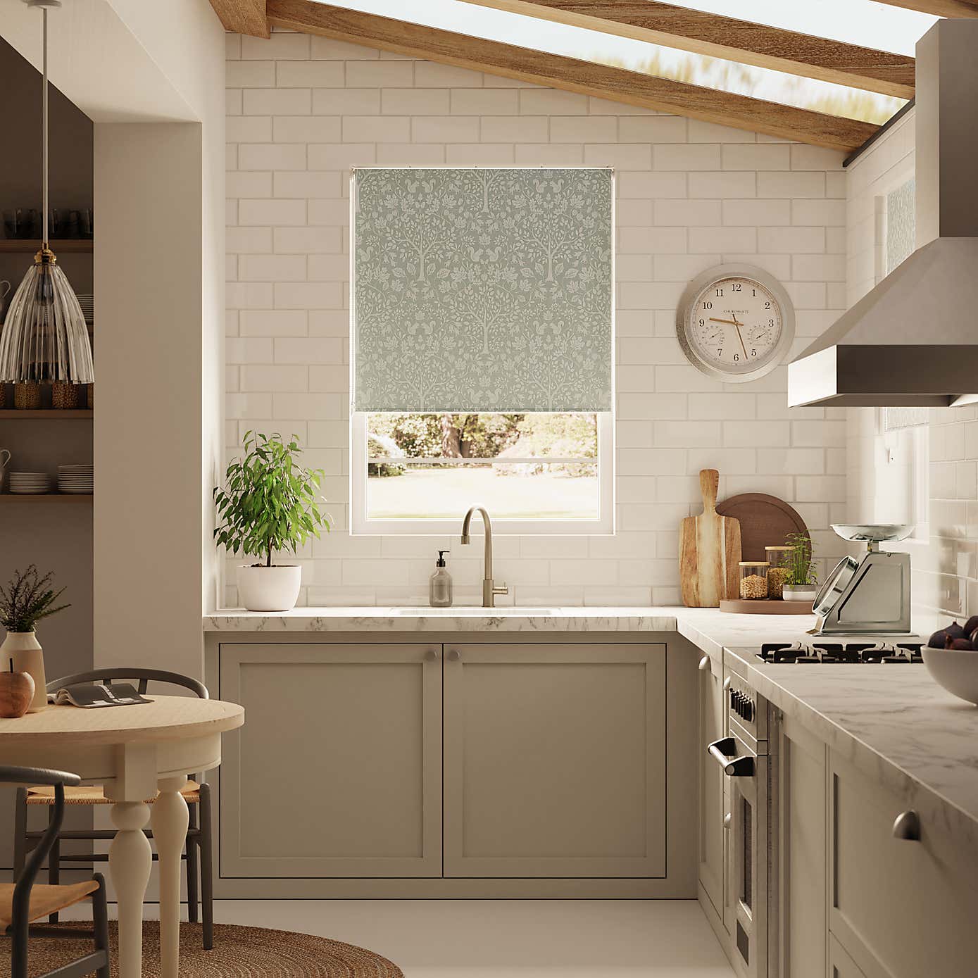 Woodland Blackout Roller Blind